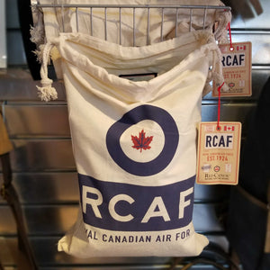 RCAF Canvas Drawstring Bag
