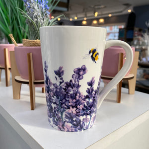 Bee and Lavender Tall Mug