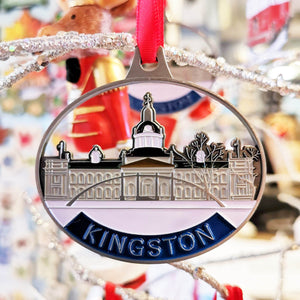 Kingston City Hall Pewter Ornament
