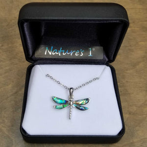 Paua Dragonfly Necklace
