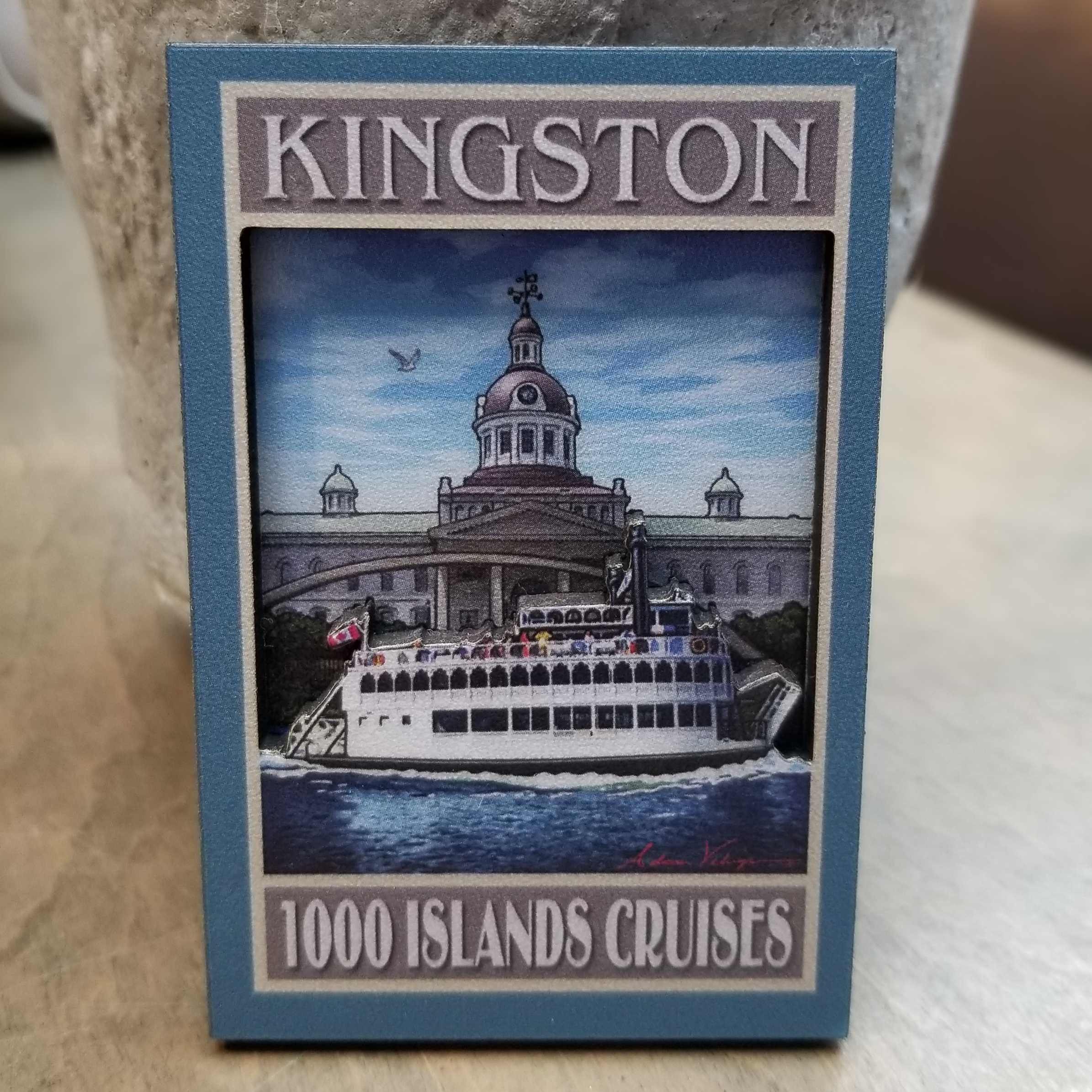 Island Queen Vintage Magnet